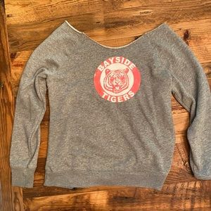 90s bayside tigers sweatshirt